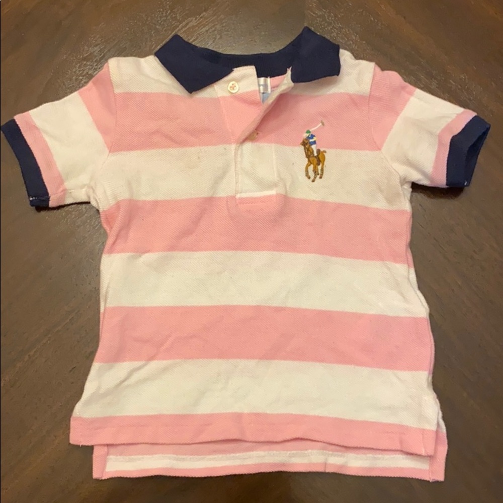 Polo collar shirt